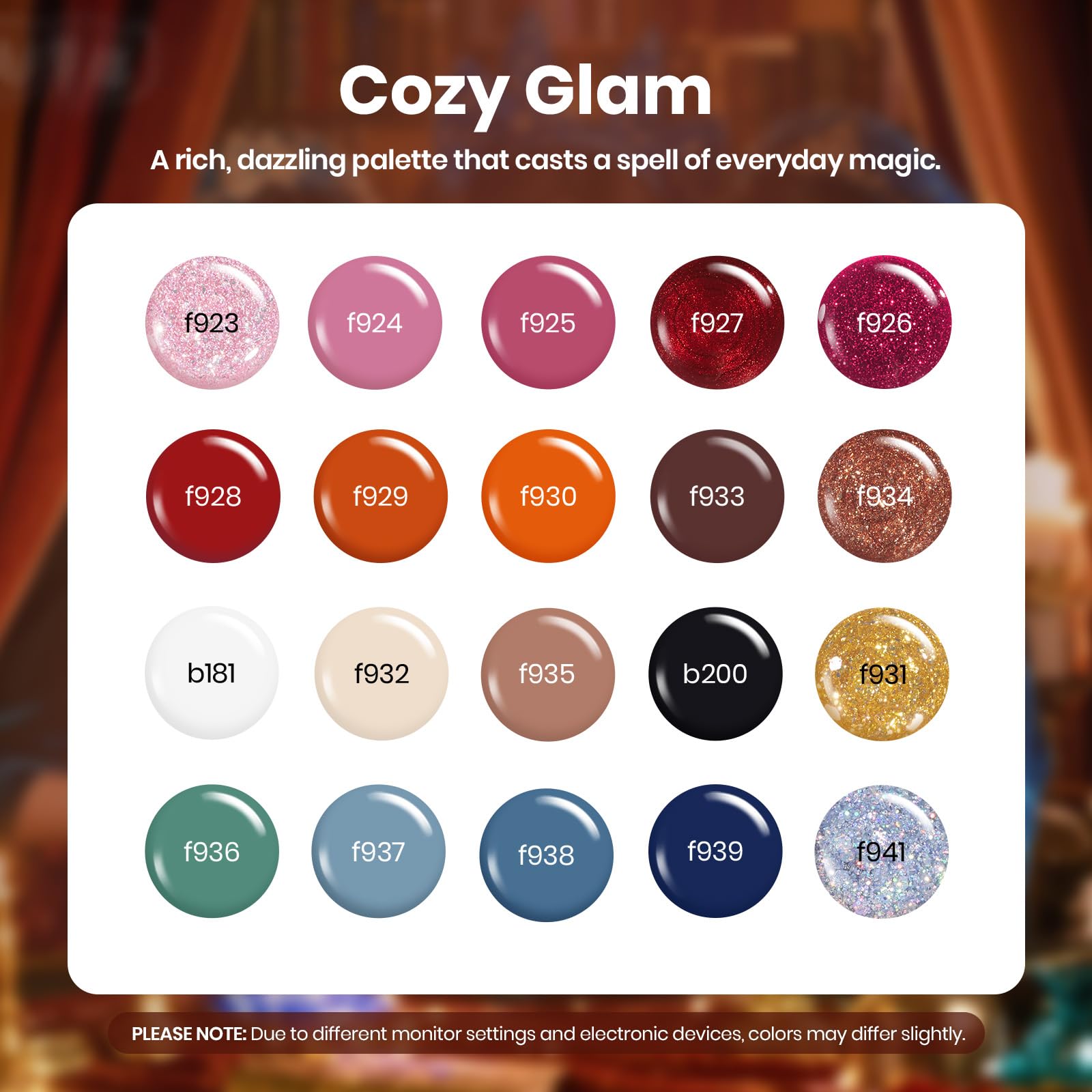 Beetles Winter Gel colors array ready for effortless at-home styling