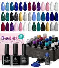 Be Beetles winter gel polish set box display for gifting and daily wear.