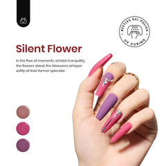 Beetles Winter gel polish bottles lined up show a versatile color range.