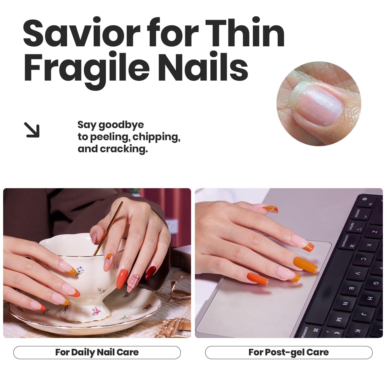 Beetles Gel Polish bottle brush and cap, easy application for streak-free nails.