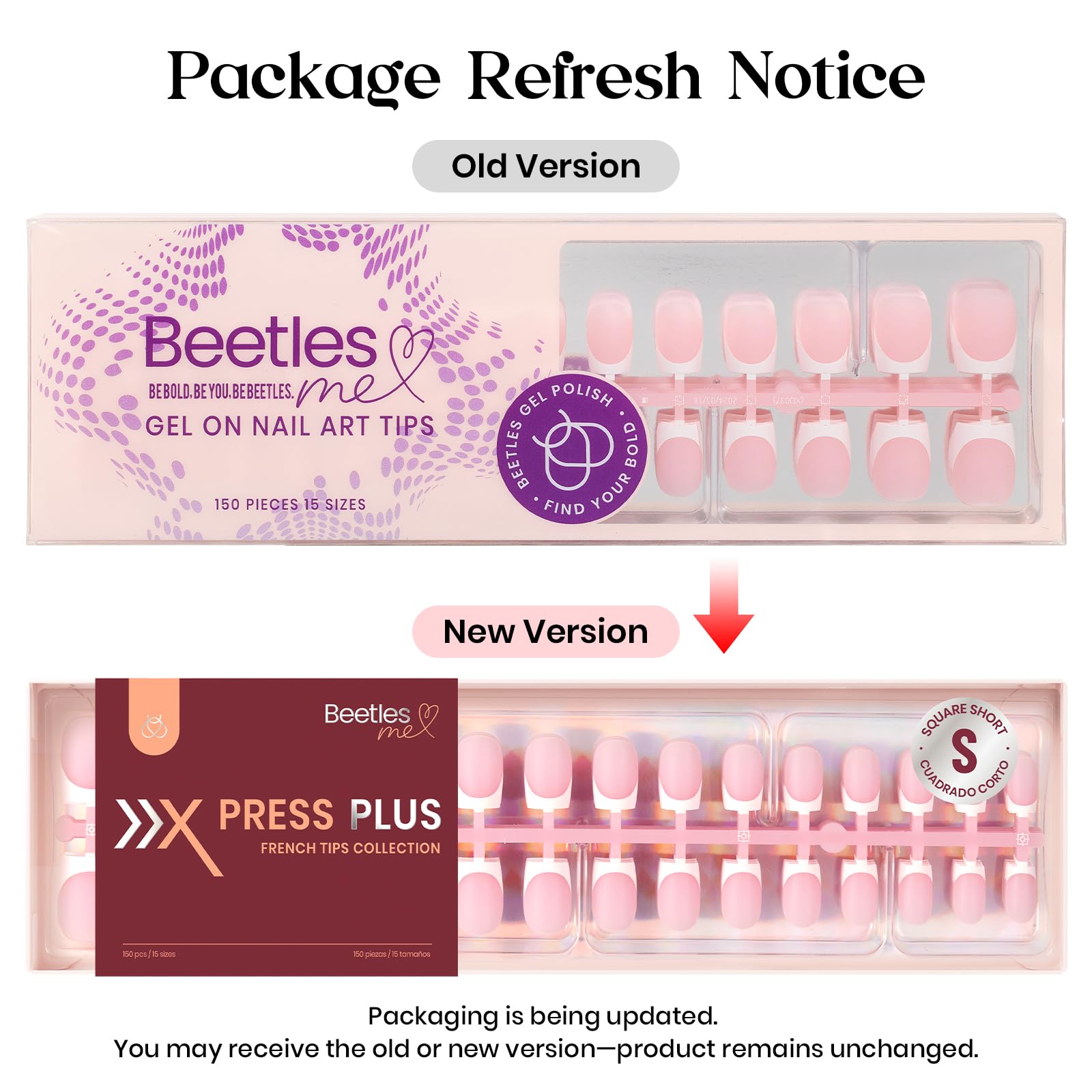Beetles X Press Plus tips for DIY nail art, quick design updates