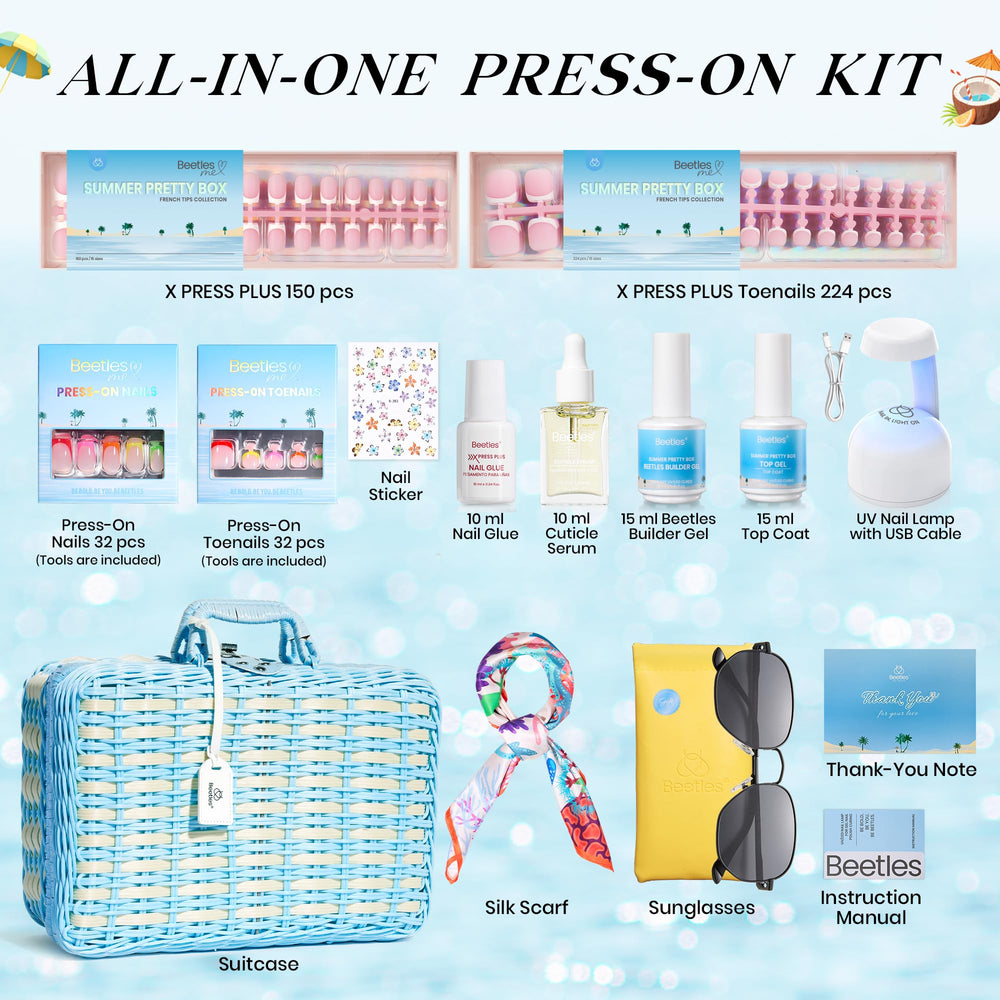 Beetles X Press Plus summer scarf for fashion-ready moments