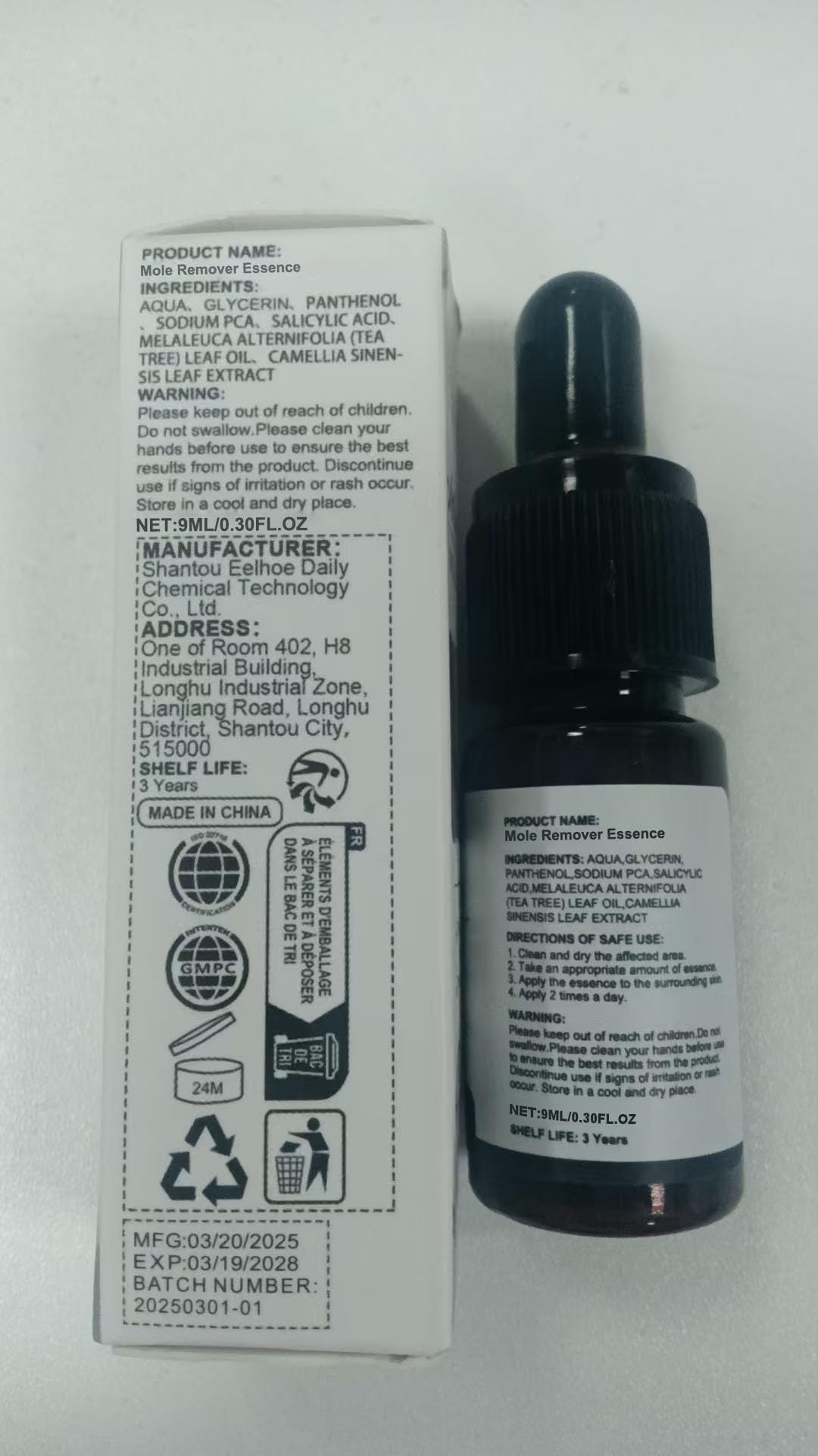 Befada face and body usage suitable for common spots with hydration.