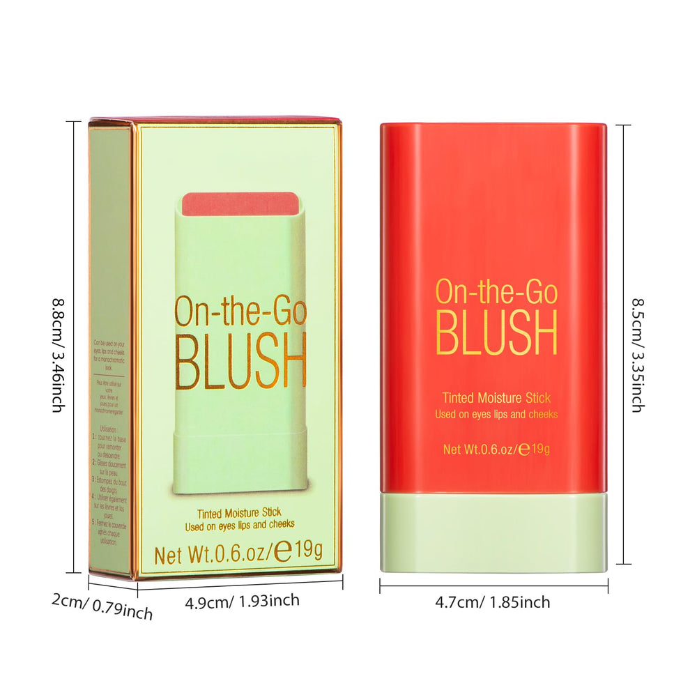 BEFIVECOK Blush Stick long-wear formula lasts up to 24 hours