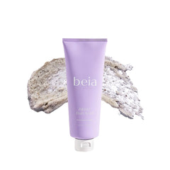 Beia Bikini and Body Scrub bottle for gentle exfoliation and hydration
