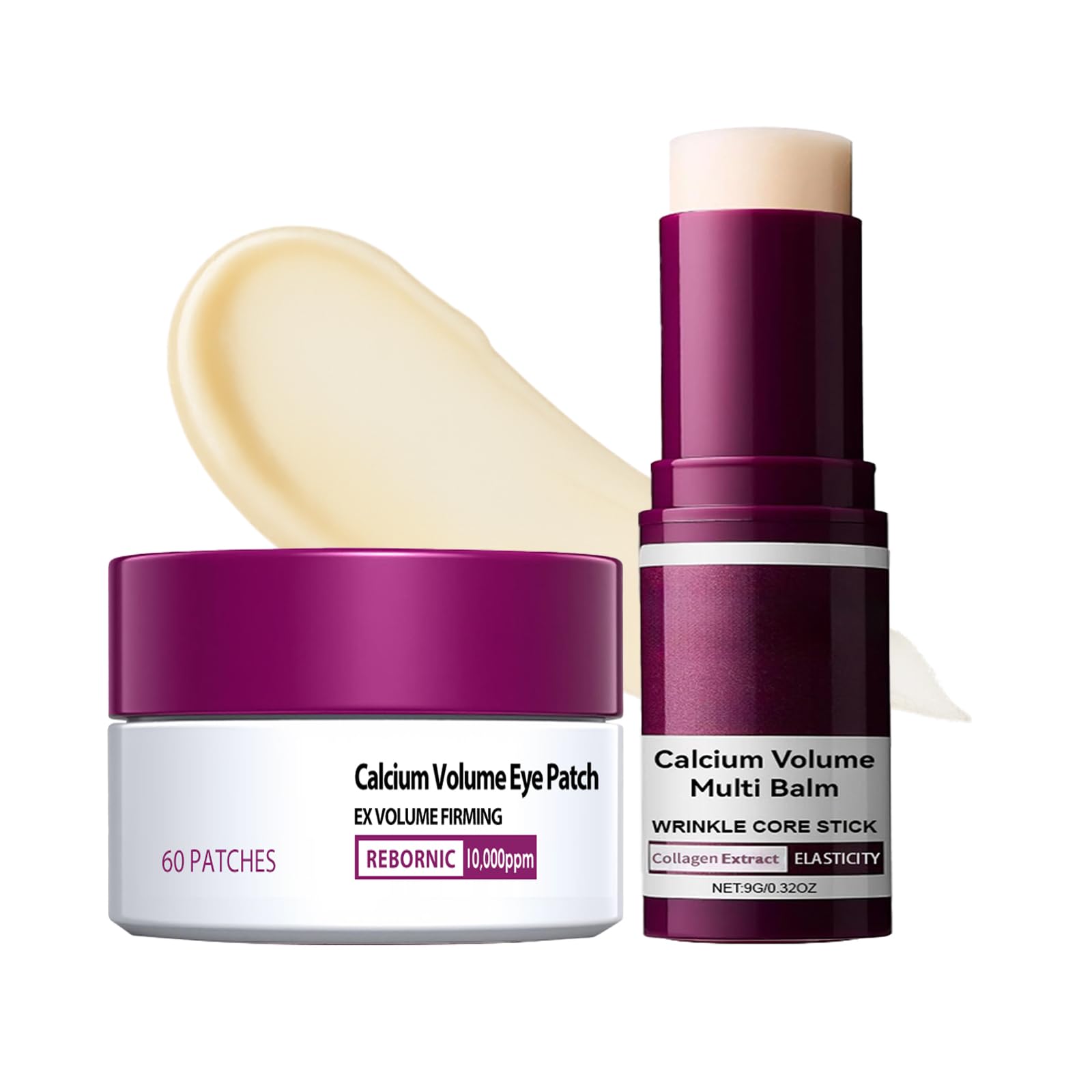 BeiBreeze Eye Care Duo hydrogel patches close-up delivering cooling hydration.