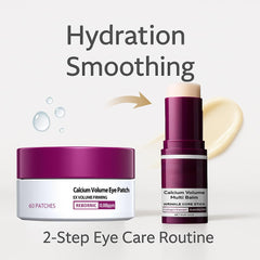 BeiBreeze Eye Care Duo patches applied under the eyes for refreshed appearance.