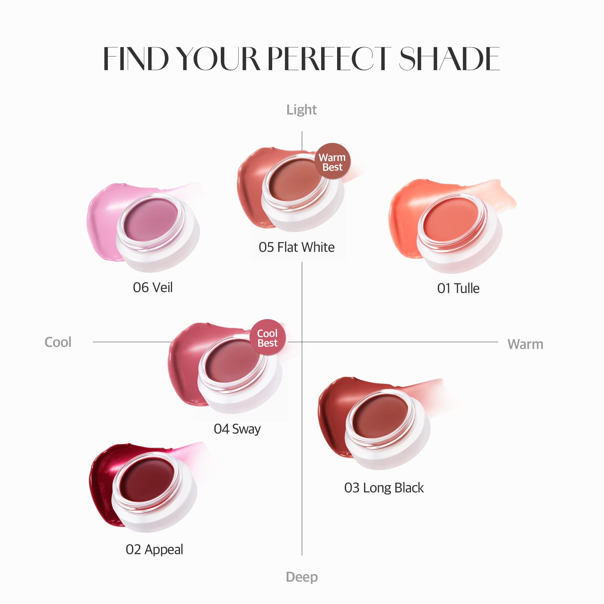 BEIGIC balm on cheeks provides a natural, radiant flush