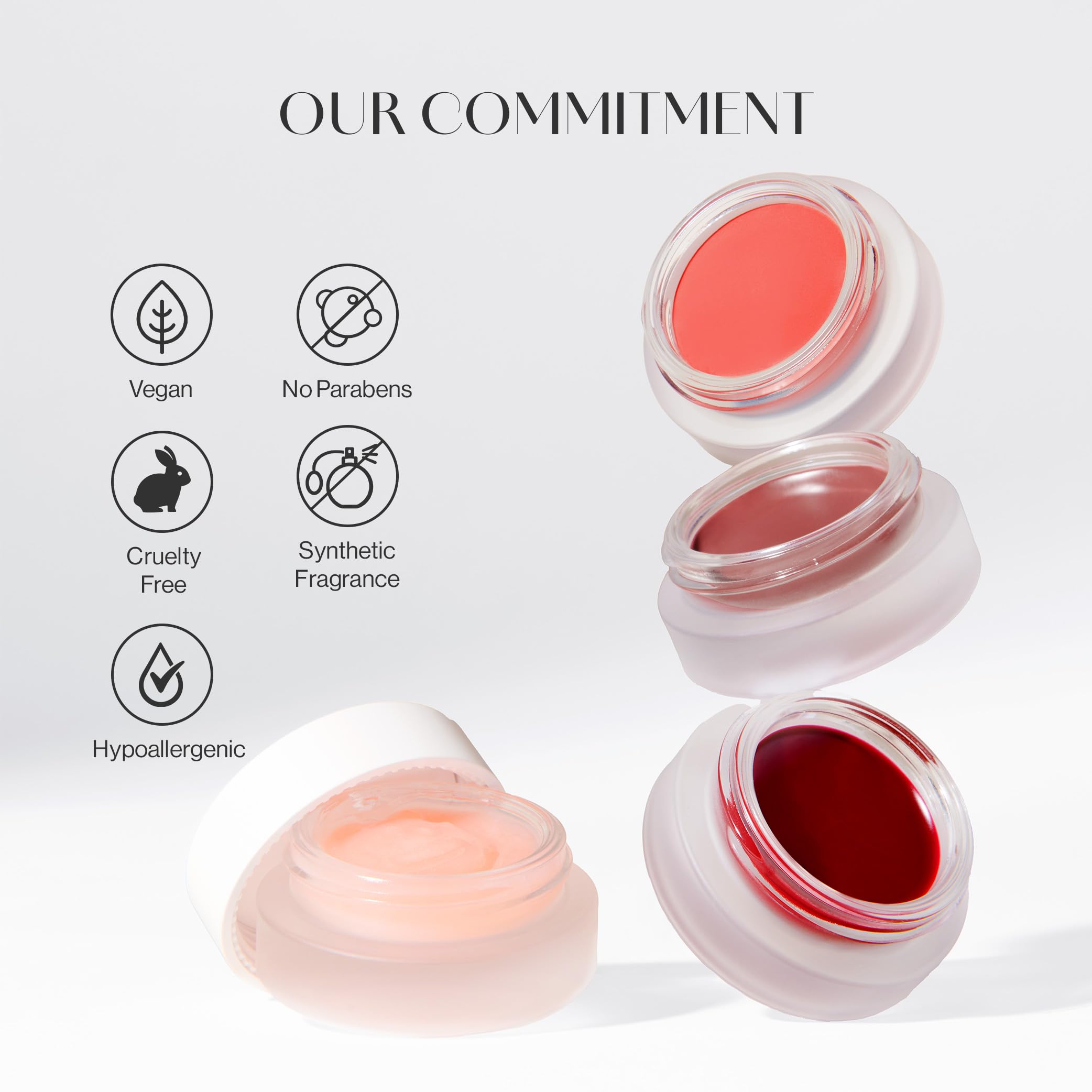 BEIGIC fingertip application for easy buildable color.