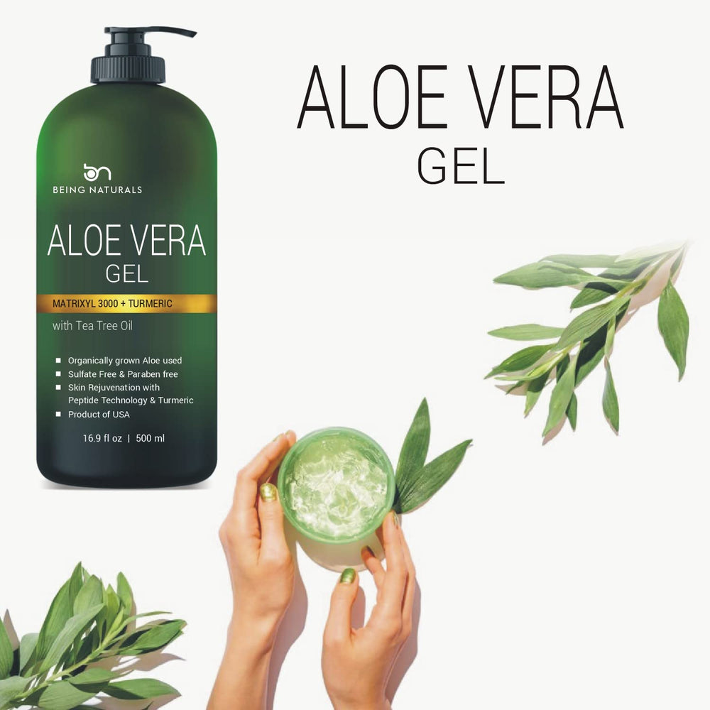 Being Naturals Aloe Gel is proudly made in the USA for quality.