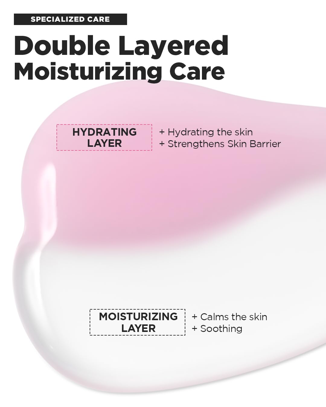 BEISIKS SKINRxLAB MadeCera being patted onto skin for gentle hydration.