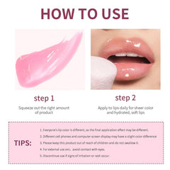 Bekoeen lightweight lip gloss applicator with non-sticky texture