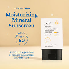 Belif Dew Guard texture spread smoothly on skin for even coverage.