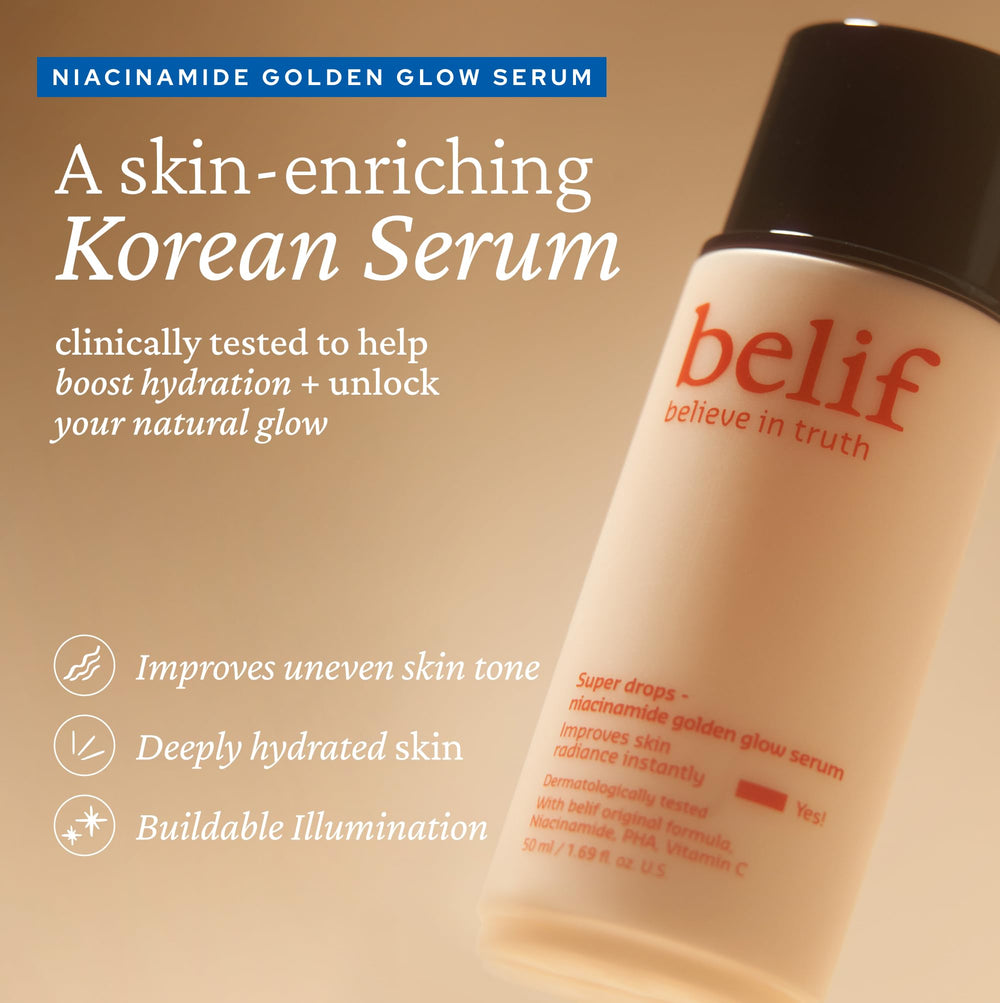 belif Holiday packaging closeup highlighting premium gift-ready presentation.