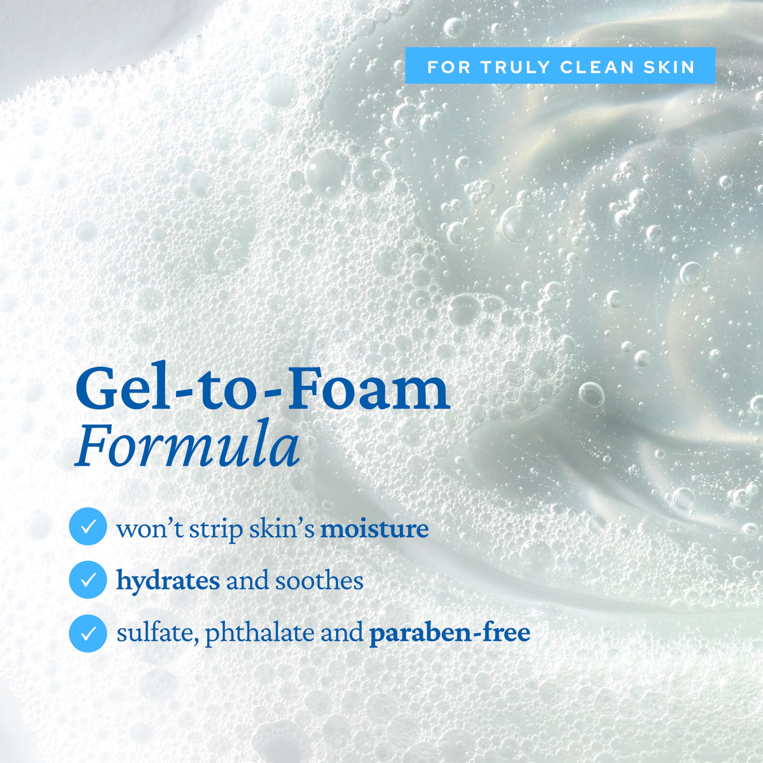 belif Jelly Hydrating Deep Cleanser texture close-up showing transformation