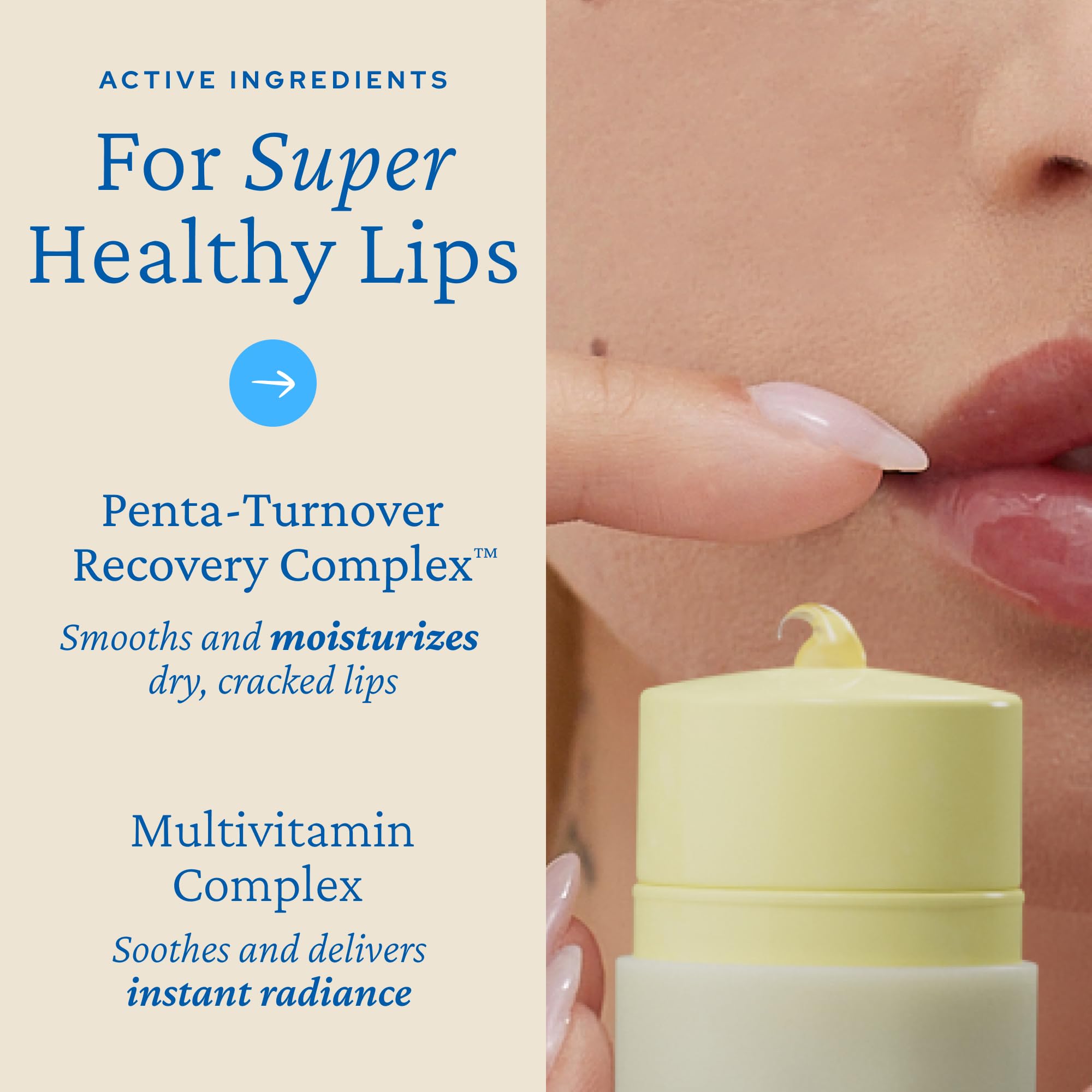 belif Lipcerin with hyaluronic acid moisture boost for plump lips and hydration