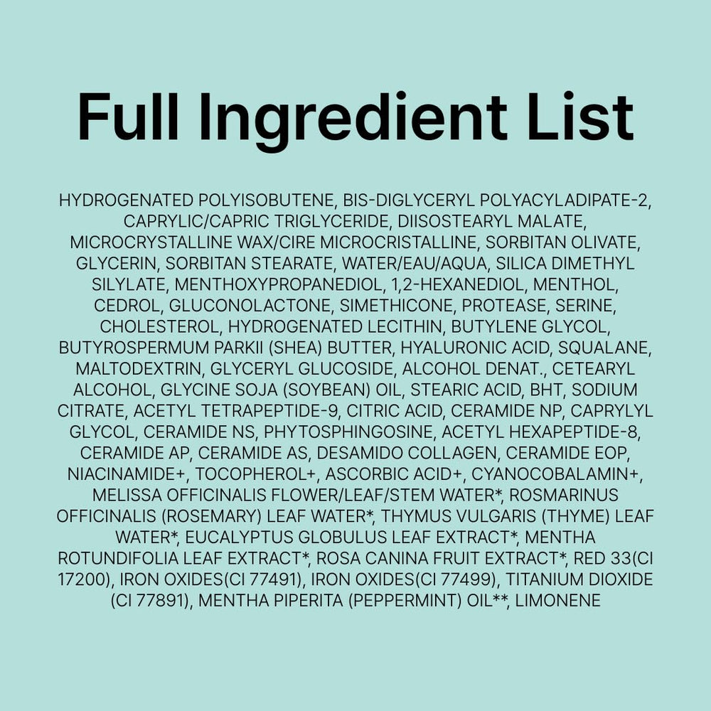 Belif Lipcerin packaging and label details.