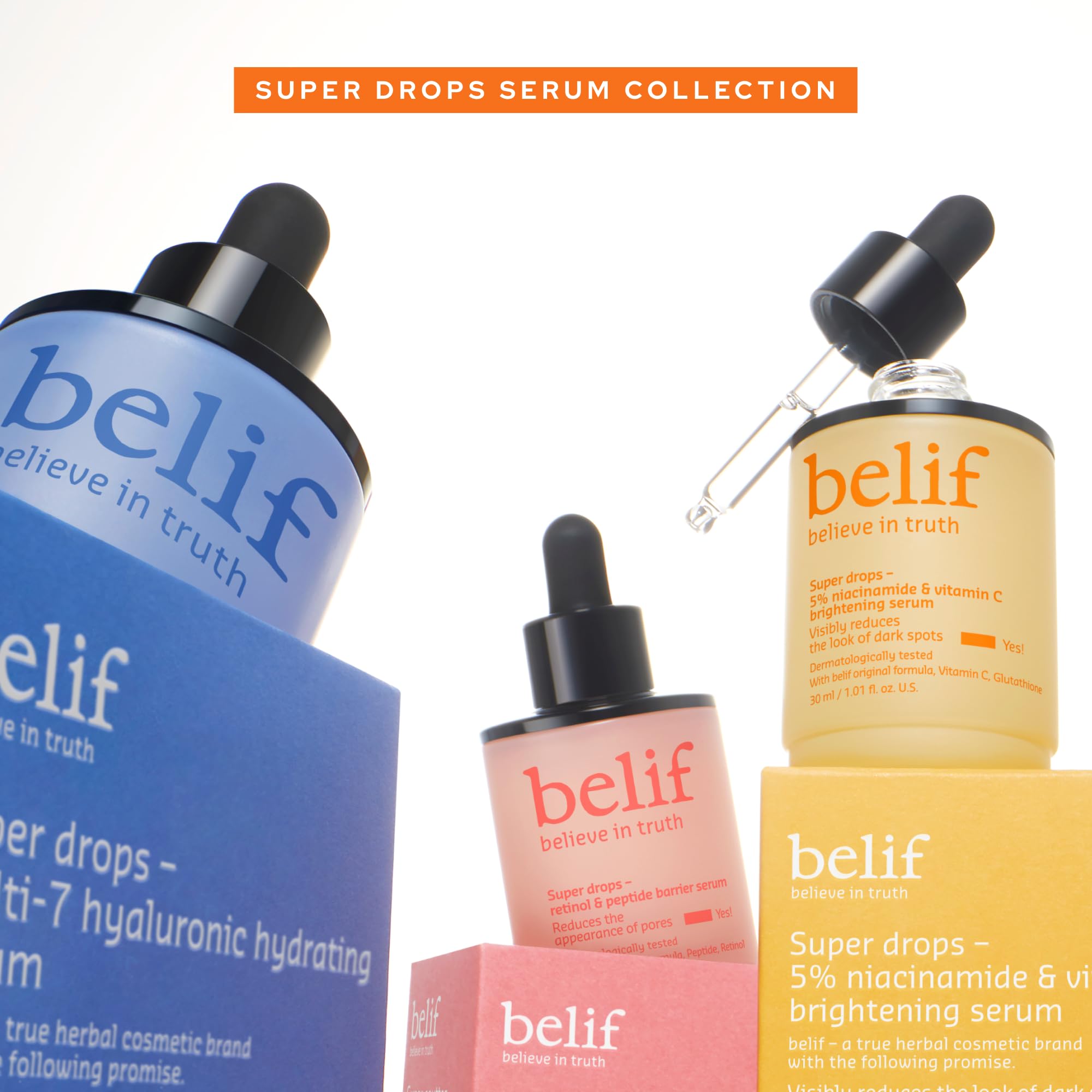 Belif serum applied to redness-prone areas may soothe and even tone.