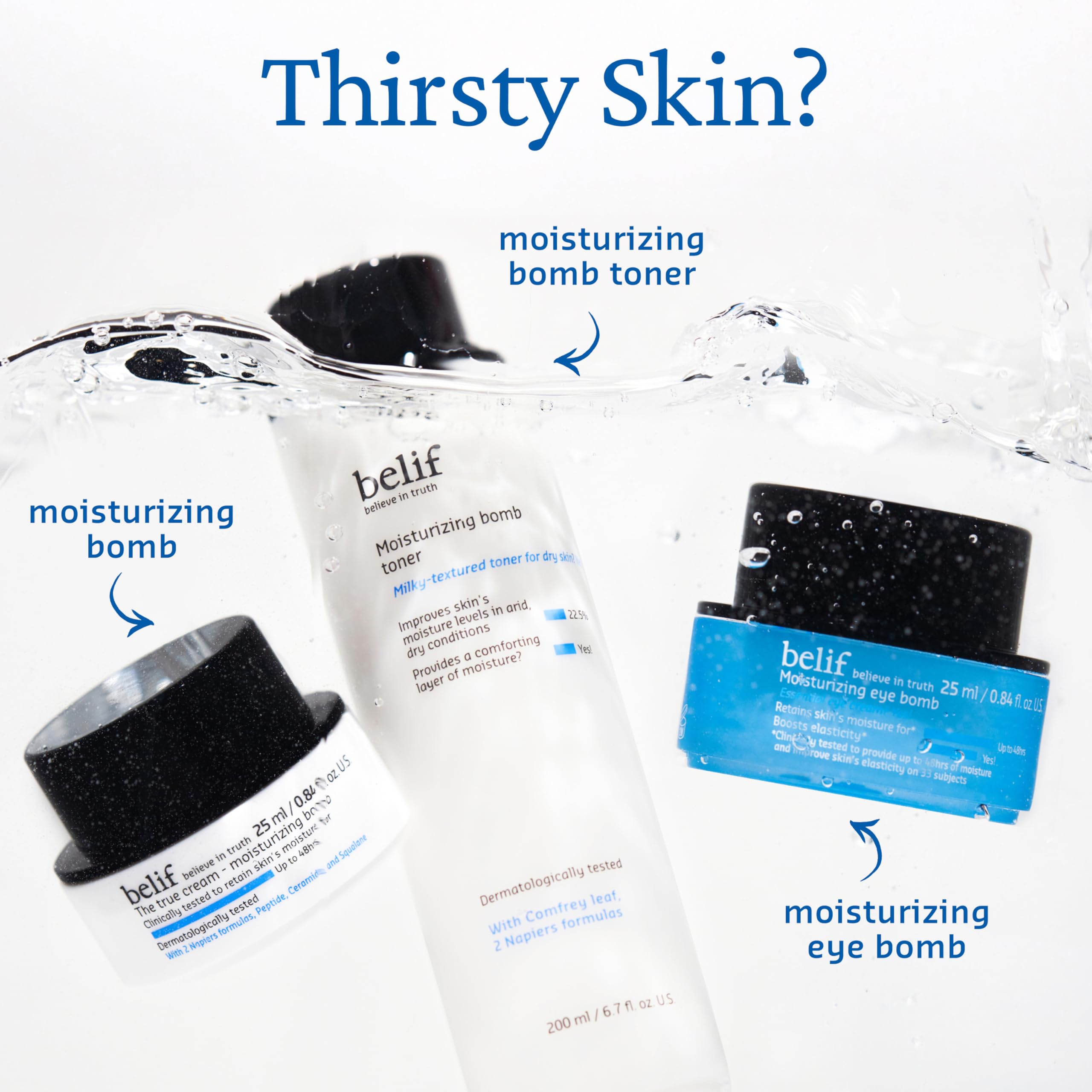 belif Niacinamide Hydrating Toner after cleansing prep for next steps