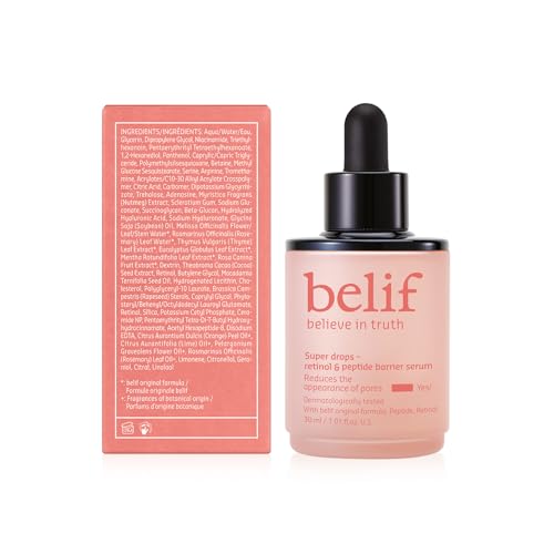 Belif packaging and box showcasing trusted Korean skincare.