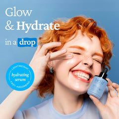 Belif Super Drops serum texture close-up showing lightweight hydration.