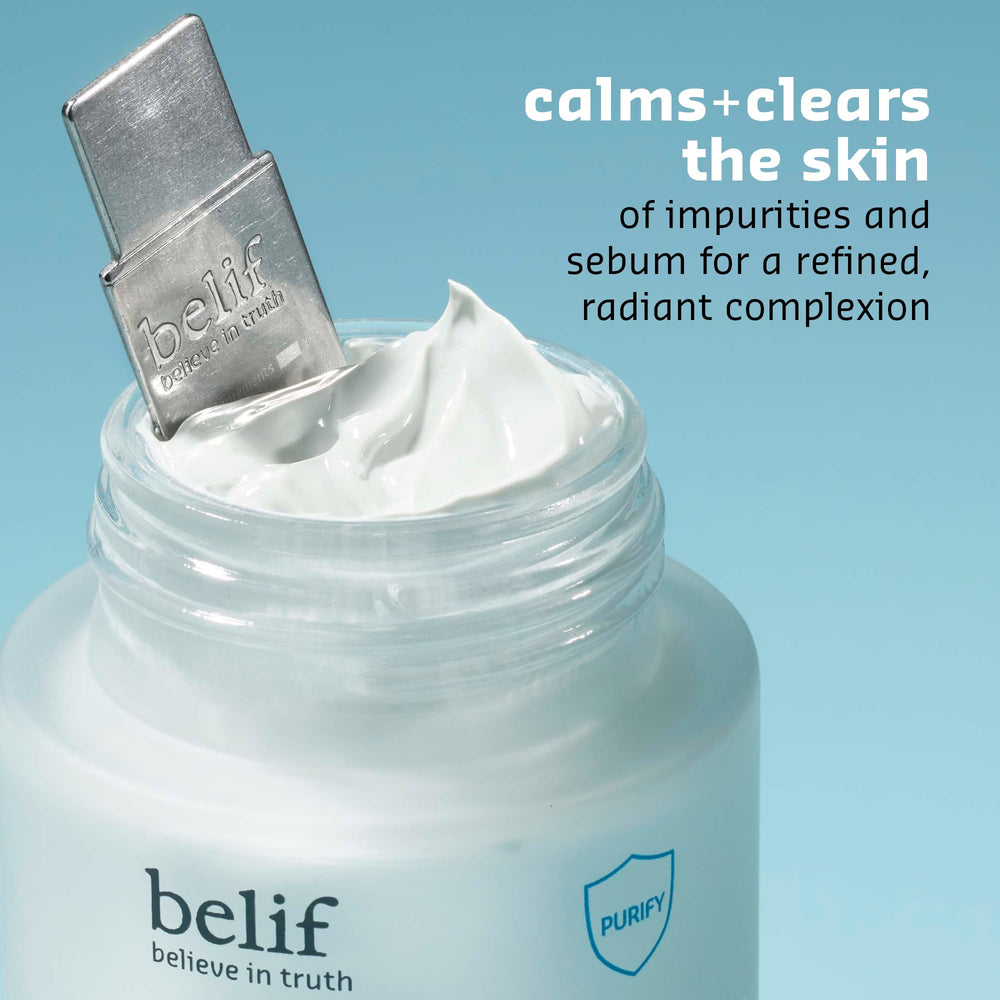 belif Super Knights routine shot showcases efficient skincare steps for a refreshed complexion