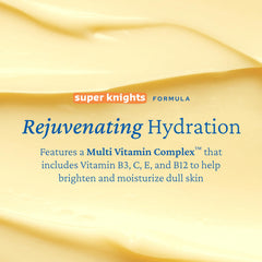 Belif Vitamin C Overnight Butter Mask texture closeup reveals cushiony, non-sticky finish.