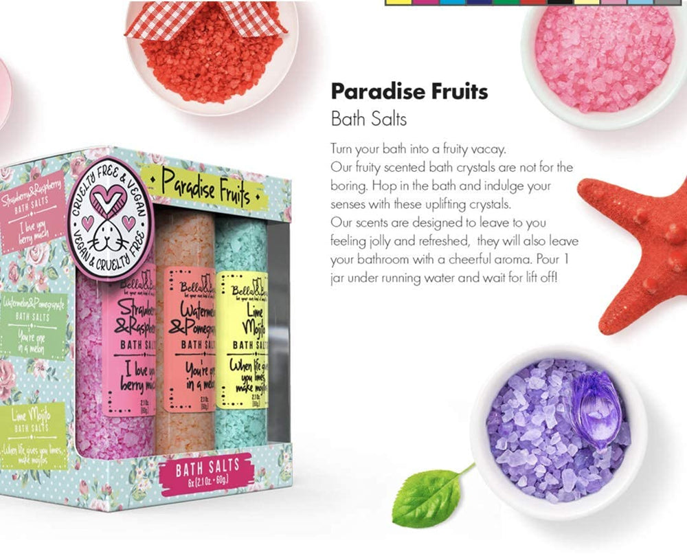 Six-pack Bella and Bear gift idea featuring vegan, cruelty-free formula