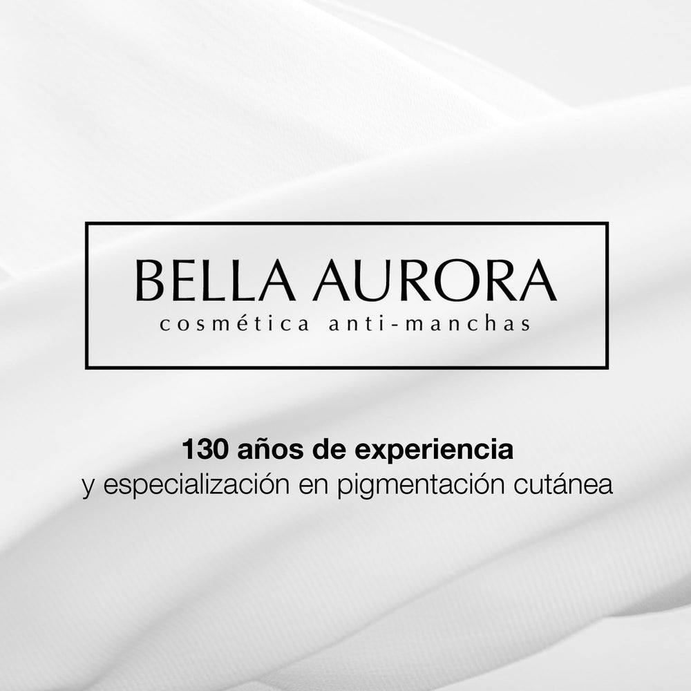 Bella Aurora CC Cream Medium packaging beside a skincare routine setup.