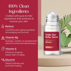Bella Beauty dermatologist-tested label signals trusted protection for delicate eye area