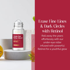 Bella Beauty eye roller close-up showing cooling applicator for refreshed under-eye skin