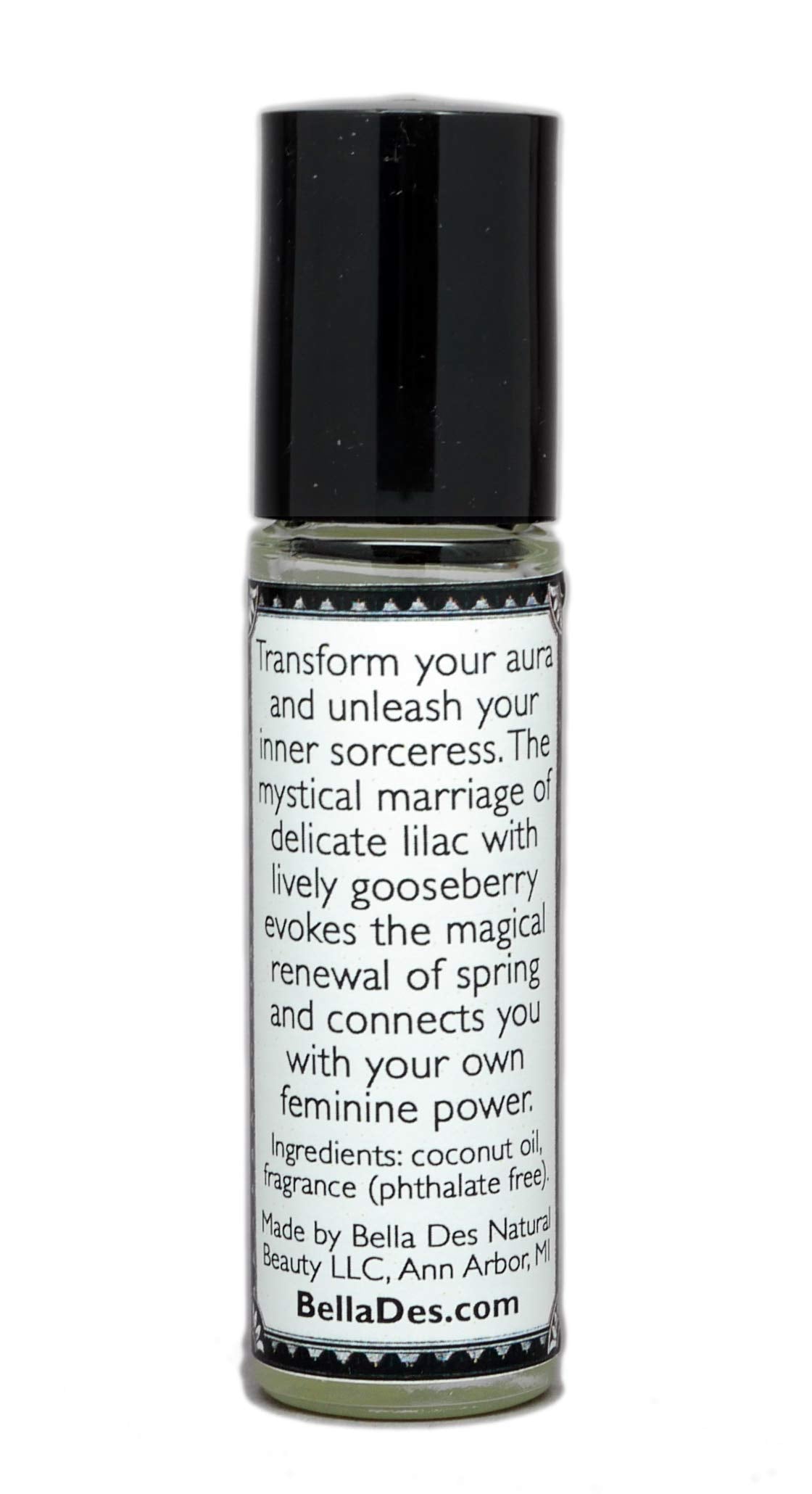 BELLA DES NATURAL BEAUTY roll-on applicator enables precise, mess-free fragrance application.