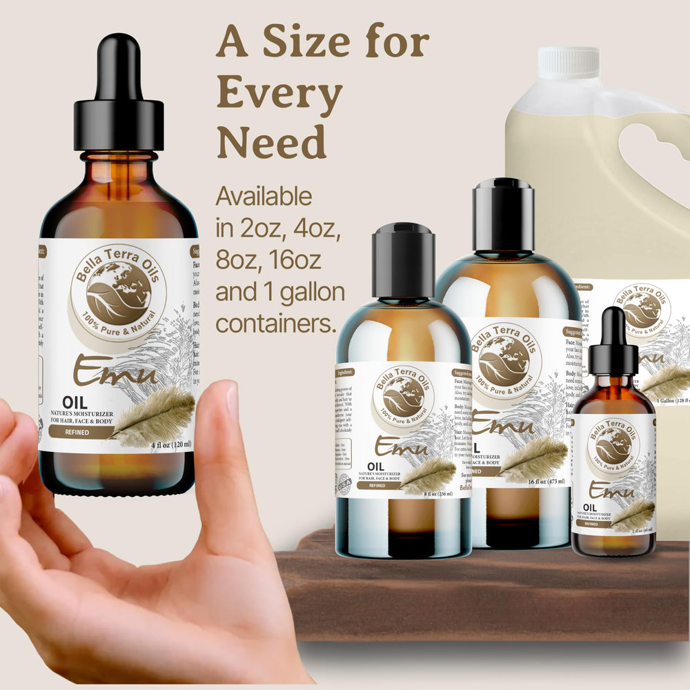 Bella Terra Oils sustainable packaging reinforces eco-friendly beauty choice.