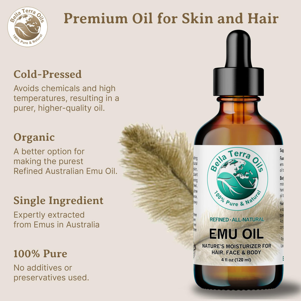 Bella Terra Oils emblem denotes a veteran-owned brand focused on quality