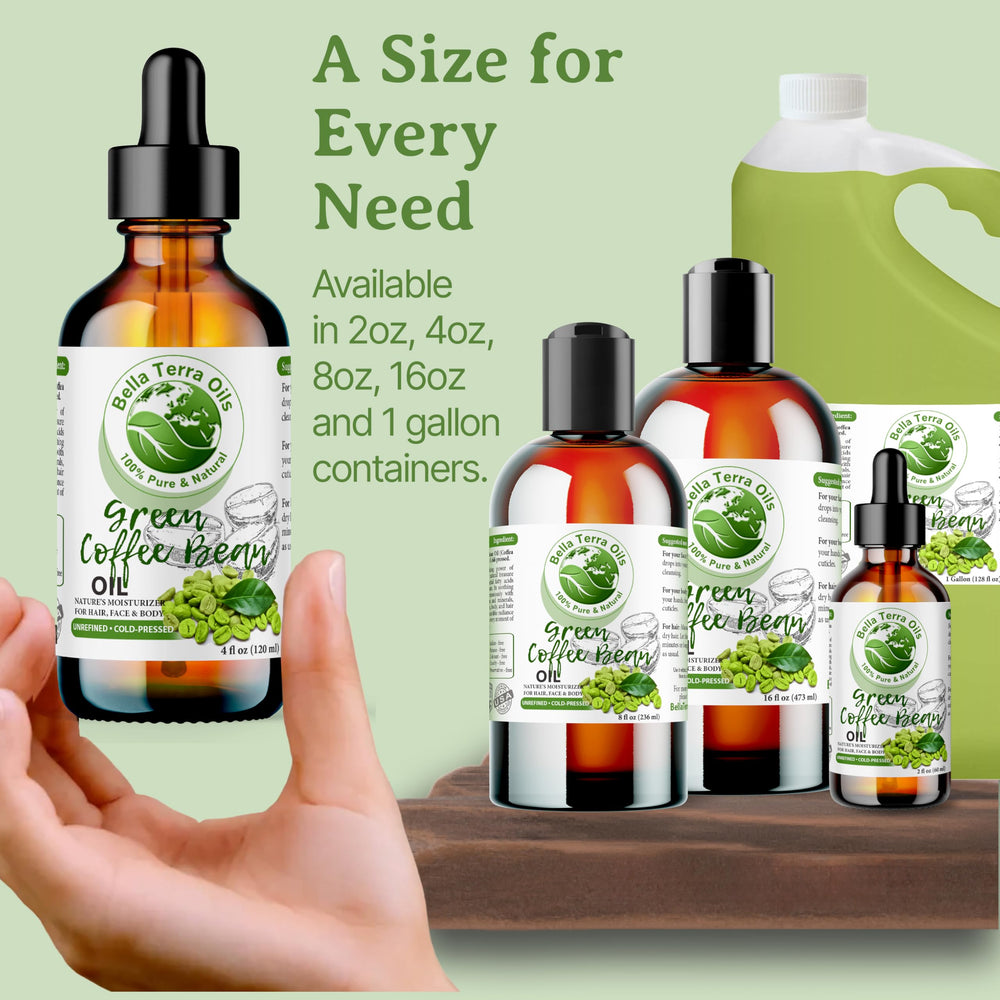 Eco-friendly packaging by Bella Terra Oils for sustainable skincare