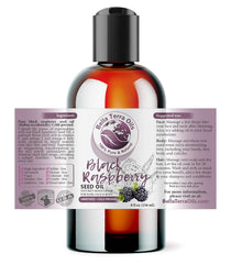 Bella Terra Oils raspberry seed oil with dropper for precise, mess-free application