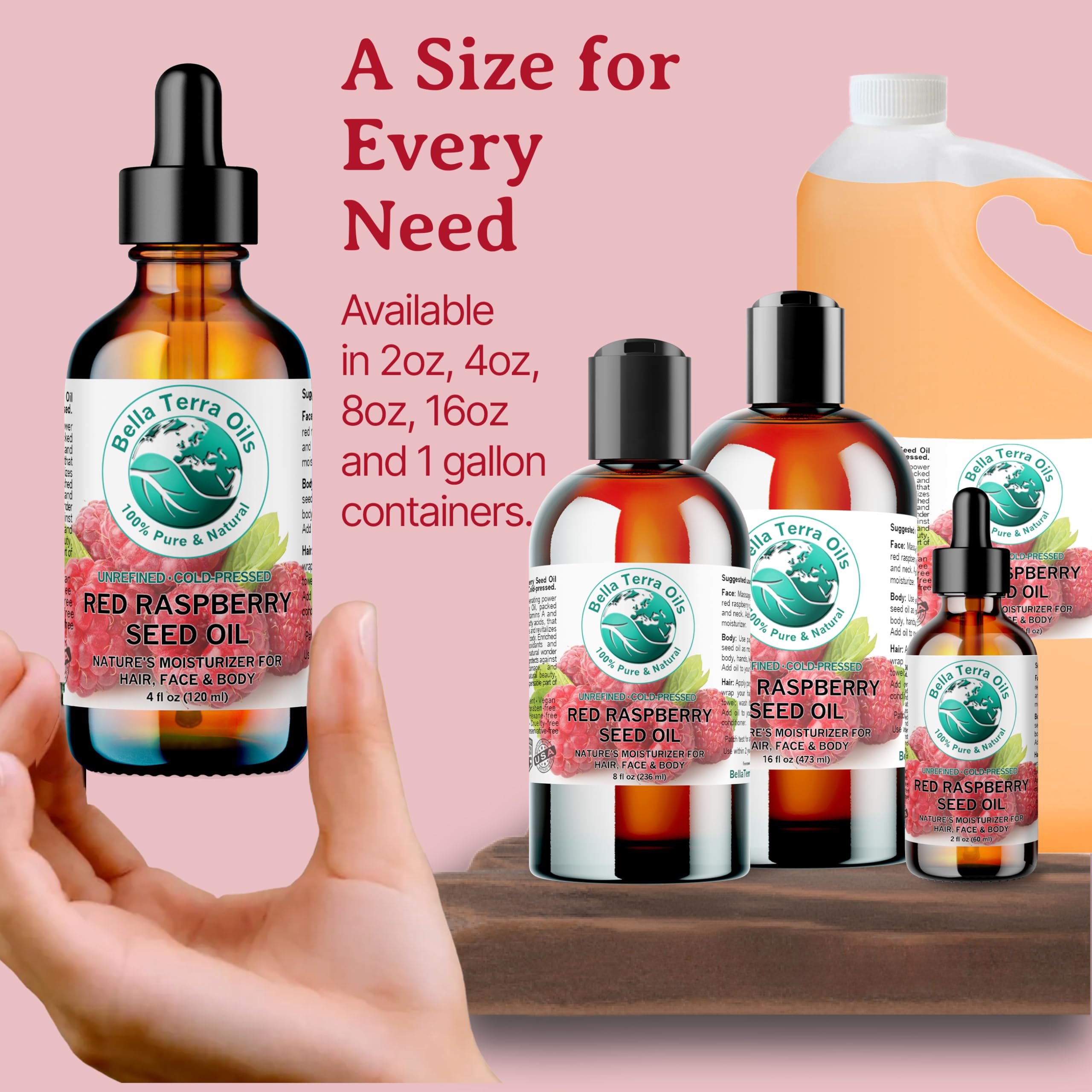 Bella Terra Oils bottle beside towel for self-care ritual.