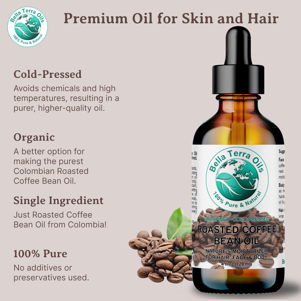 Bella Terra Oils small-batch veteran-owned logo signals trusted craft.