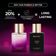 Bella Vita Luxury CEO Man Date Woman Gift Set box front display for gifting