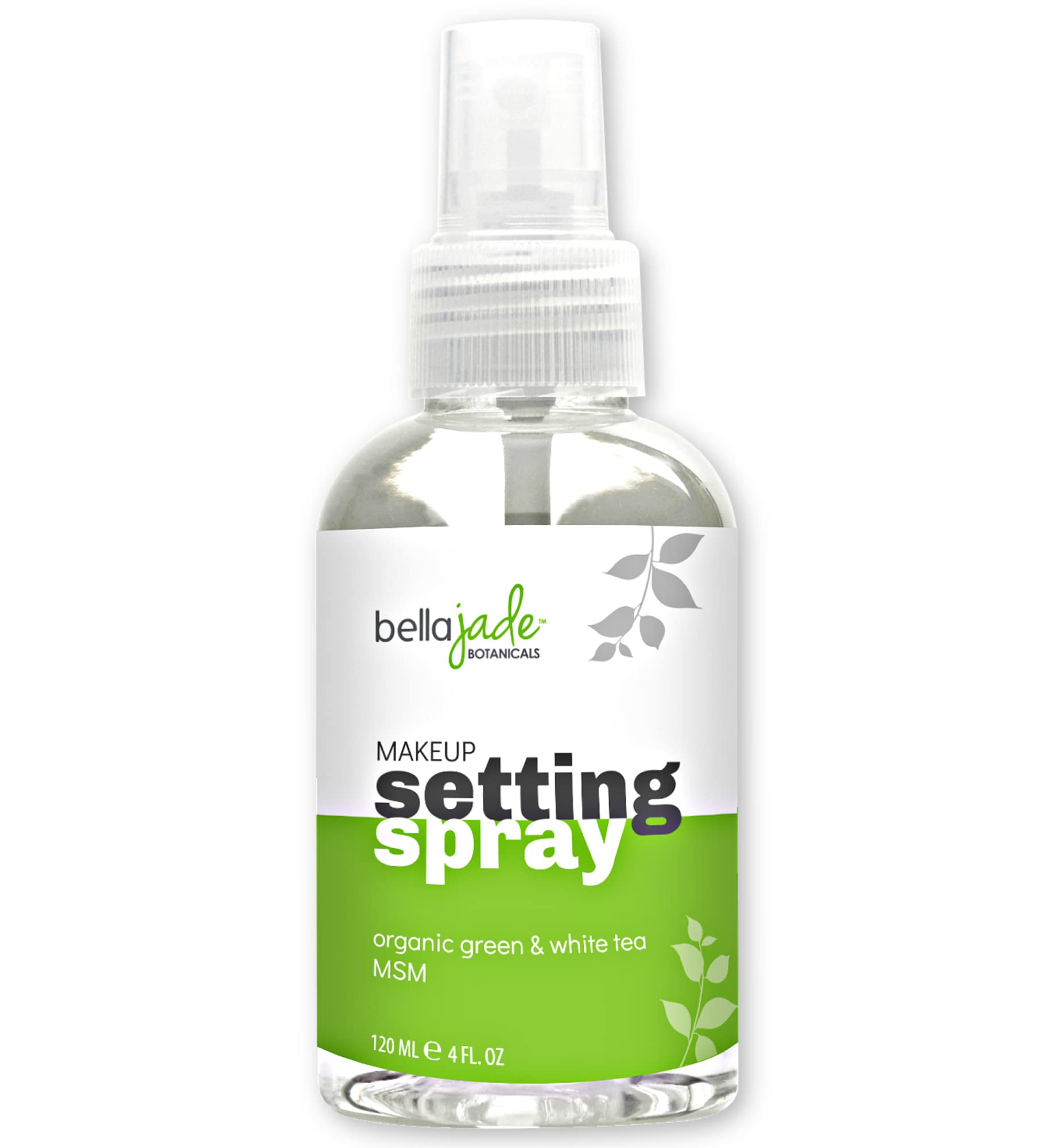 Bella Jade makeup setting spray bottle mist delivers a long-lasting dewy finish for all skin types