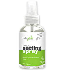 Bella Jade makeup setting spray bottle mist delivers a long-lasting dewy finish for all skin types