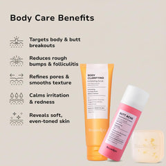 BellamiLuxx butt acne soap bar lather close-up for deep cleansing