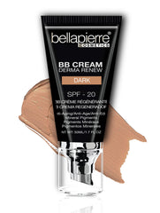 Bellapierre BB Cream SPF 20 bottle pump for easy, mess-free application.