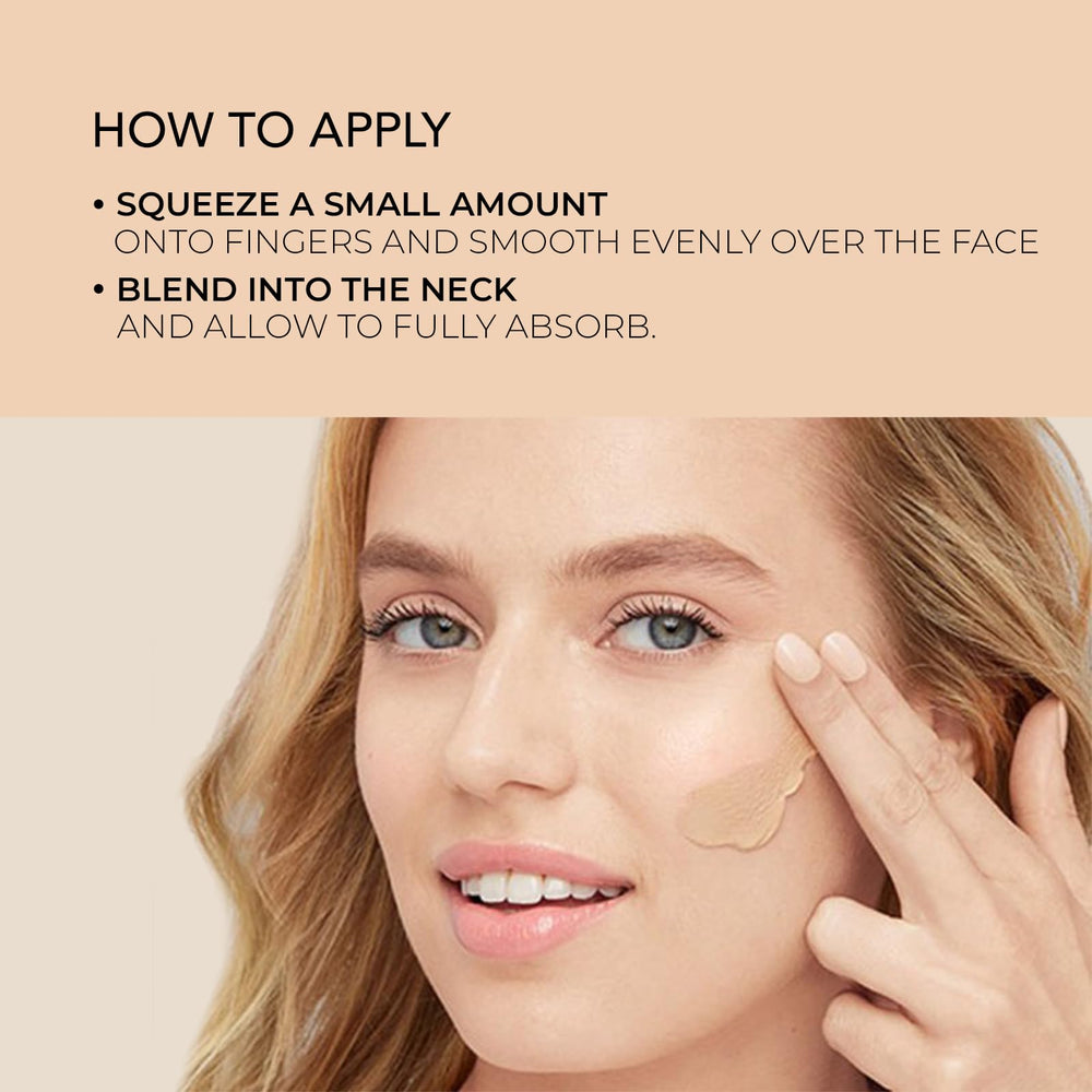 Bellapierre BB Cream SPF 20 matte finish on skin with natural coverage.