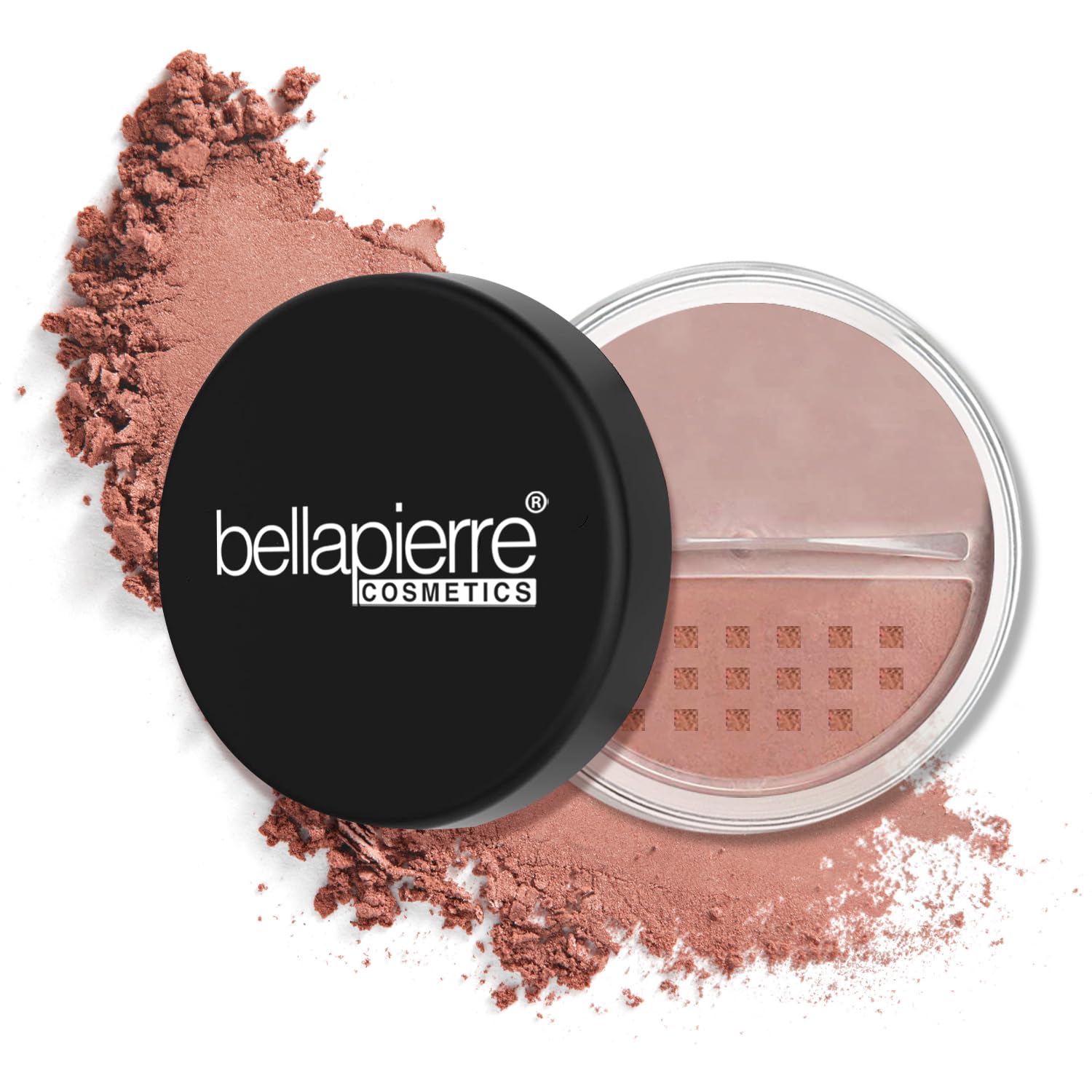 Bellapierre Mineral Blush rosy cheeks for a healthy glow.