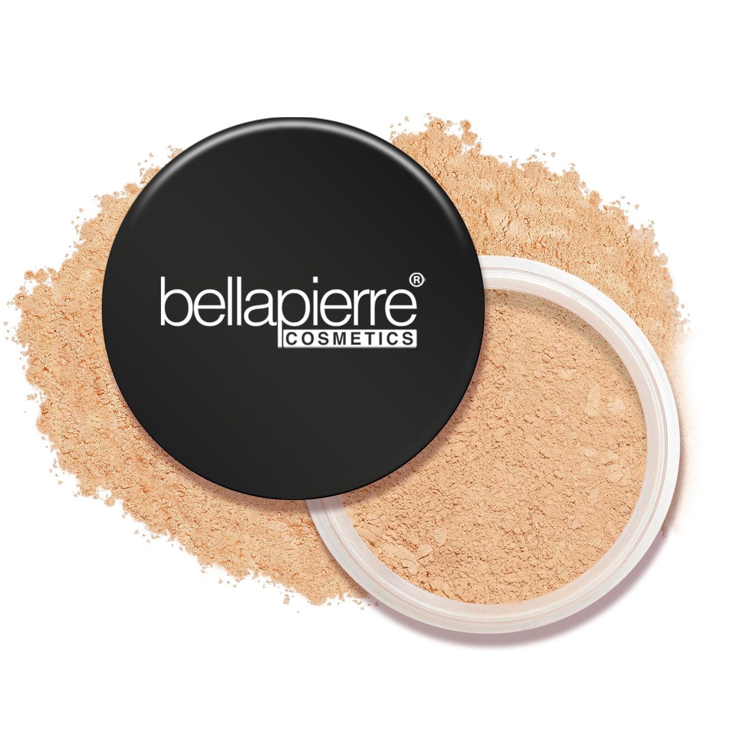 Bellapierre Latte packaging shows vegan, cruelty-free foundation for daily use.