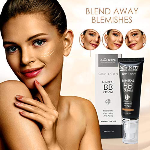 Crème BB Bellaterra sans parfum et sans parabènes pour beauté propre.
