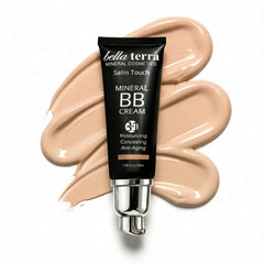 Bellaterra BB Cream Light 102 bottle with matte oil-free finish for shine control.
