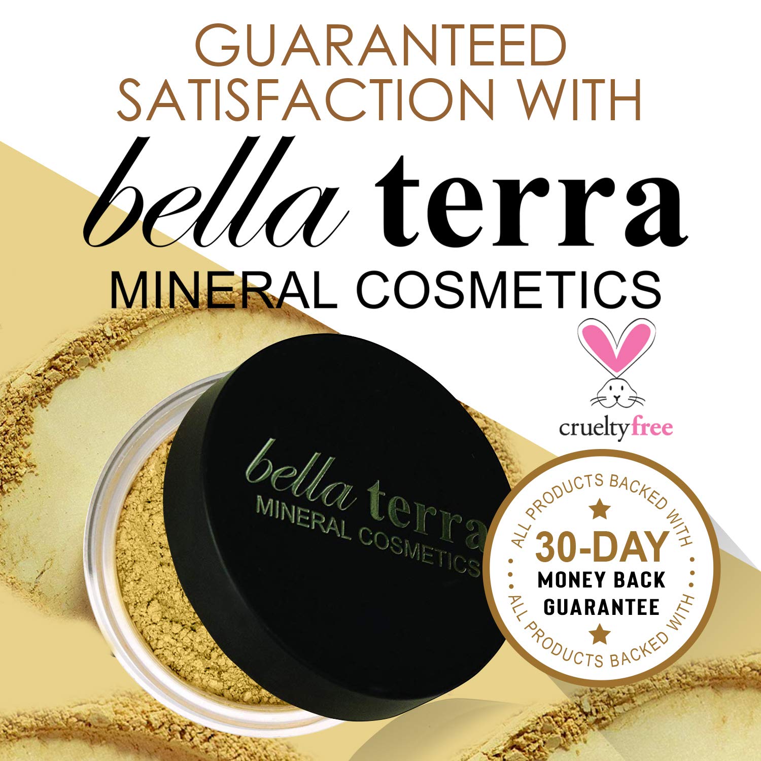 Bellaterra Cosmetics BellaTerra Matte finish supports all-day wear with breathable formula.