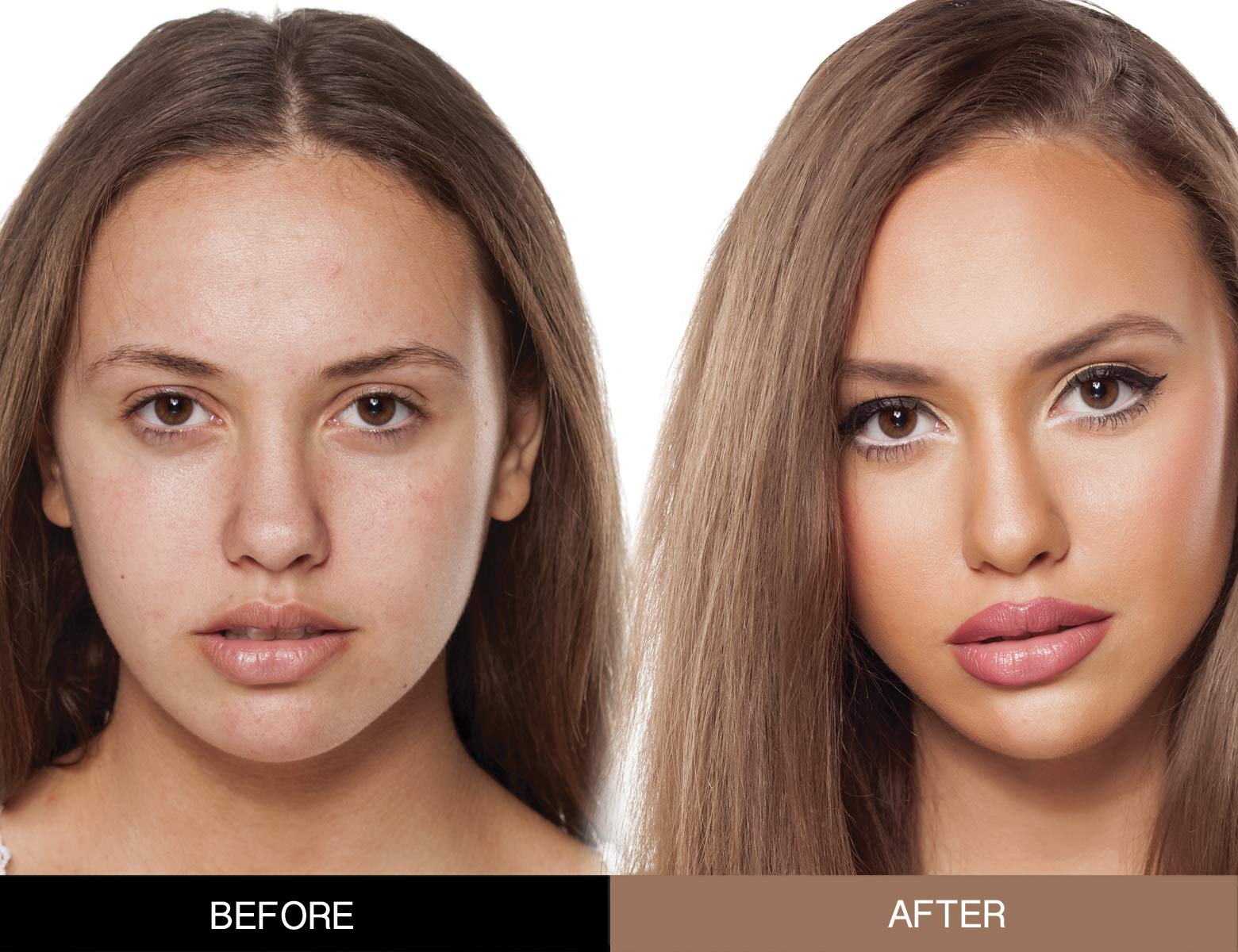 Bellaterra Cosmetics BellaTerra mineral powder texture enables smooth blending and shine control.